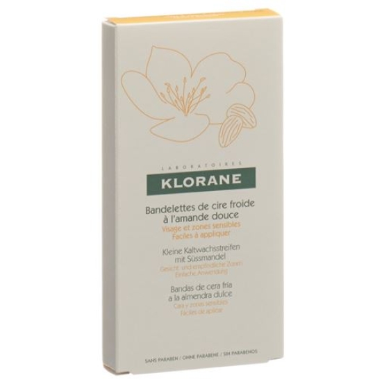Klorane Enthaarungsstreifen Gesicht 6x 2 Stück buy online