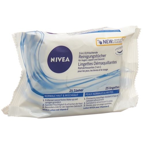 Nivea Erfrischende Reinigungstücher 25 Stück buy online