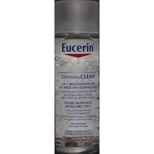 Eucerin Dermatoclean 3in1 Micelle Cleansing Fluid 200ml buy online