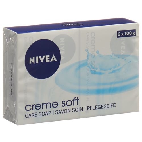 Nivea Cremeseife Creme Soft Duo 2x 100g buy online
