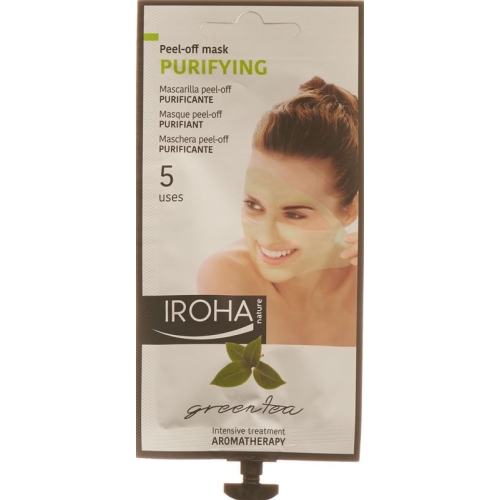 Iroha Beauty Time Green Tea Peel Off Mask 25ml buy online