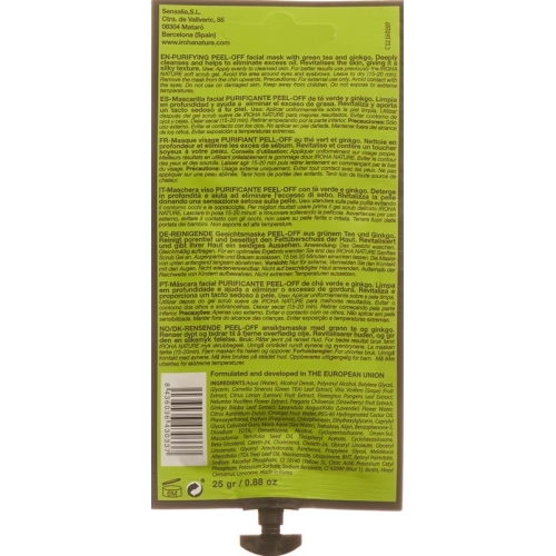 Iroha Beauty Time Green Tea Peel Off Mask 25ml buy online
