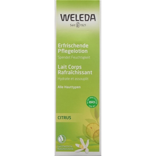 Weleda Citrus Erfrischende Feuchtigkeitslotion 200ml buy online