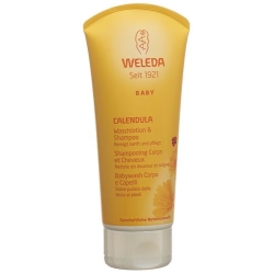 Weleda Baby Calendula Waschlotion & Shampoo 200ml