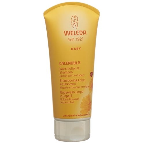 Weleda Baby Calendula Waschlotion & Shampoo 200ml buy online