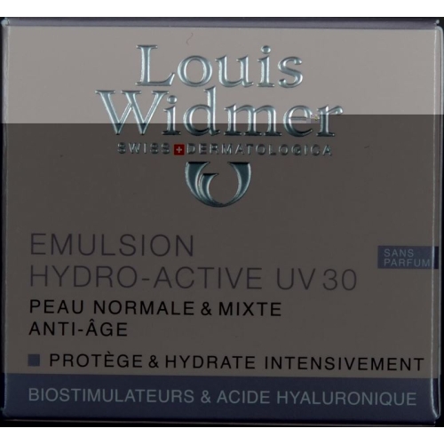 Louis Widmer Day Emulsion Hyro-Active UV 30 Unscented 50ml buy online