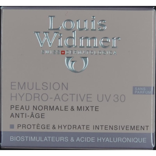 Louis Widmer Day Emulsion Hyro-Active UV 30 Unscented 50ml buy online