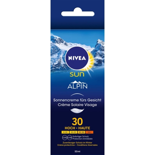 Nivea Sun Alpin Sonnencreme Gesicht LSF 30 50ml buy online