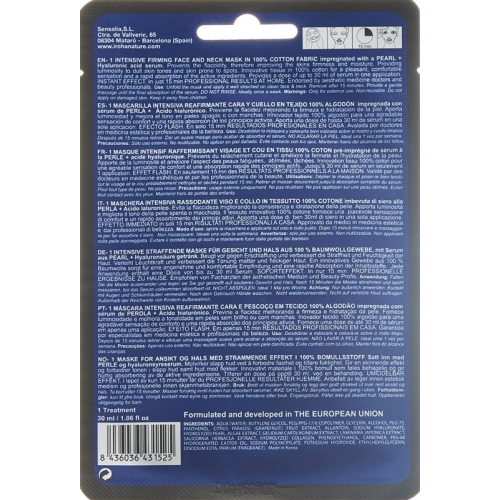 Iroha Cotton Face&neck Mask Firm 30ml buy online
