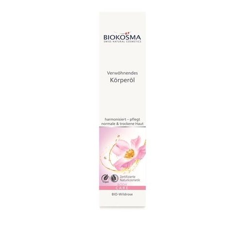 Biokosma Verwöhnendes Körperoel Bio-Wildrose 100 buy online