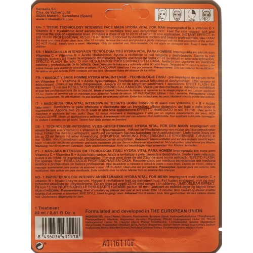Iroha Hydra Vital Men Vit C/vit B buy online