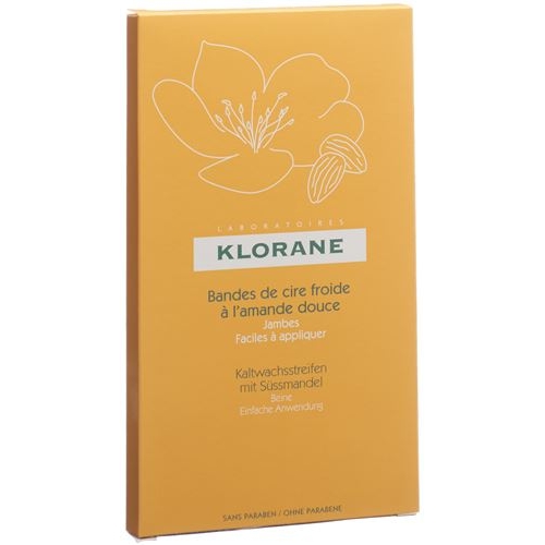 Klorane Enthaarungsstreifen Beine 2x 6 Stück buy online