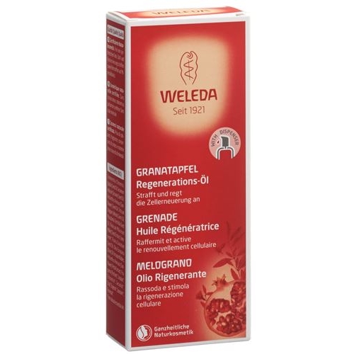 Weleda Granatapfel Regenerations-Öl Glasflasche 100ml buy online