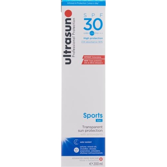 Ultrasun Sport Gel SPF 30 bottle 100ml buy online