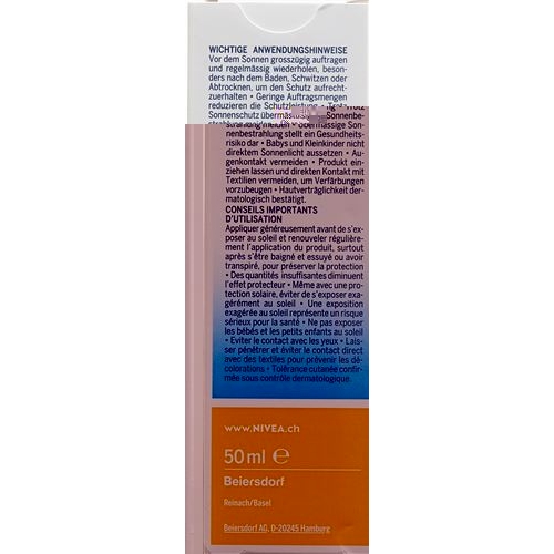 Nivea Sun UV Face Anti-Age&Anti-Pigments LSF 50 50ml buy online