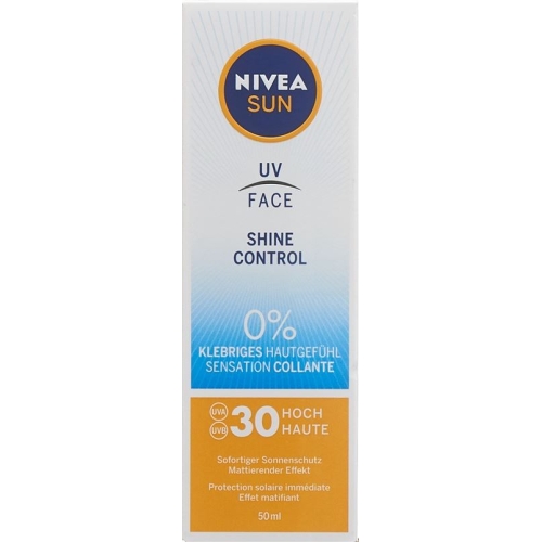 Nivea Sun UV Face Shine Control LSF 30 50ml buy online