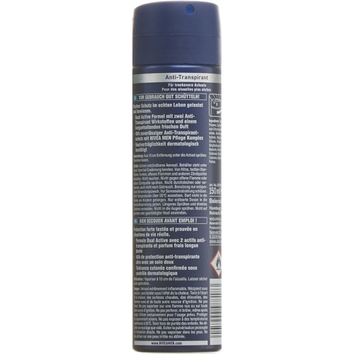 Nivea Dry Active Spray Male 150ml buy online