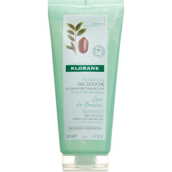 Klorane Shower gel bamboo juice 200ml buy online