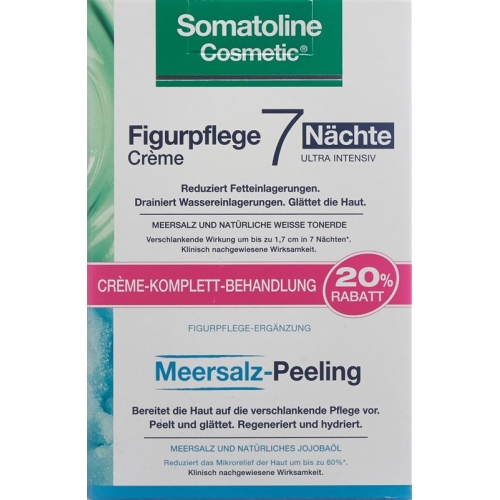 Somatoline 7naechte Creme 250ml +meersalz-peel 350 buy online