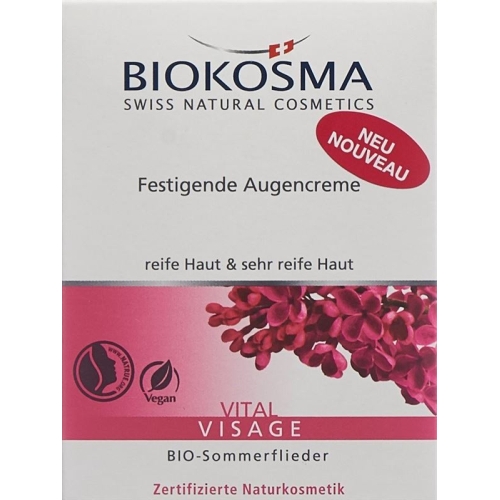 Biokosma Vital Visage Festigende Augencreme 15ml buy online