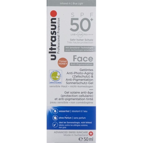 Ultrasun Face Anti-Pigmentation SPF 50+ Honey 50ml buy online