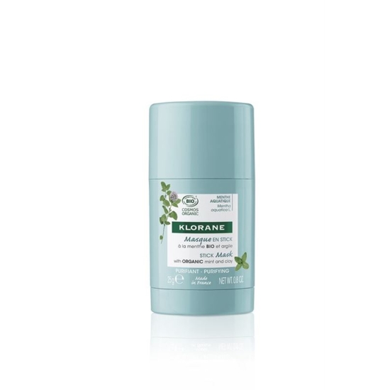 Klorane Water Mint Organic Stick Face Mask 25ml buy online