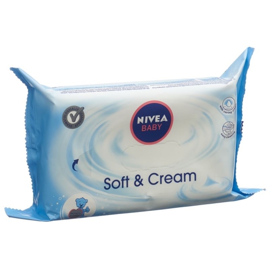 Nivea Baby Soft&cream Tuecher Refill Neu 63 Stück buy online