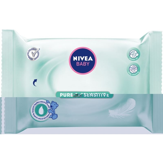 Nivea Baby Tücher Sensitive Refill 63 Stück buy online