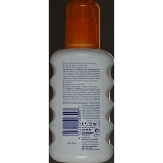 Eucerin Sensitive Protect Kids Sun Spray LSF 50 Flasche 200ml buy online