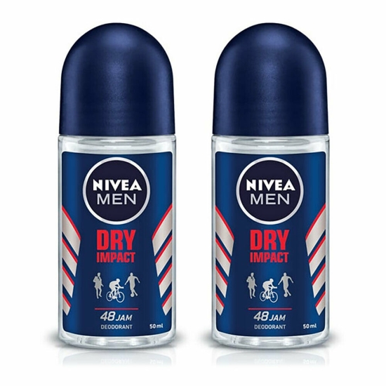 Nivea Men Roll-On Dry Impact Duo 2 Stück 50ml buy online