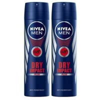 Nivea Men Spray Dry Impact Duo 2x 150ml