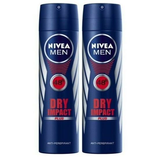 Nivea Men Spray Dry Impact Duo 2x 150ml buy online