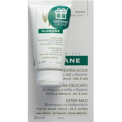 Klorane oat shampoo 200ml + care 50ml