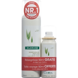 Klorane dry shampoo oats 150ml+50ml