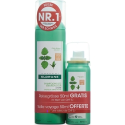 Klorane Trockenshampoo Brenneessel Get 150ml+50ml
