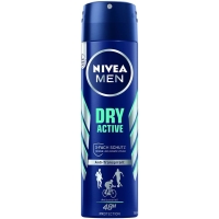 Nivea Male Deo Dry Active Aeros (neu) Spray 150ml