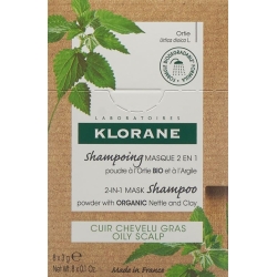 Klorane Mask Shampoo Nettle Organic 8x 3g