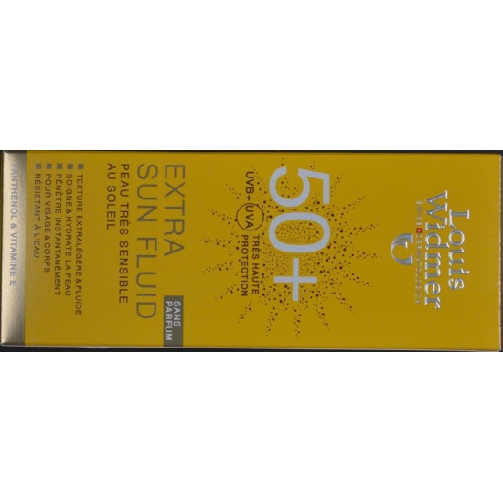 Louis Widmer Extra Sun Fluid Body 50+ unparfümiert 100ml buy online