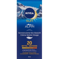 Nivea Sun Alpin Sonnencreme Gesicht LSF 20 50ml