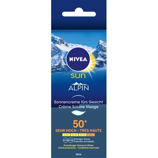 Nivea Sun Alpin Sonnencreme Gesicht LSF 50+ 50ml buy online