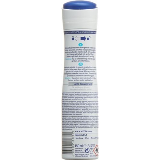 Nivea Dry Active Spray Female 150ml buy online
