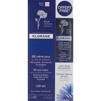 Klorane Bleuet Augencreme Roll-On 15ml + Lotion