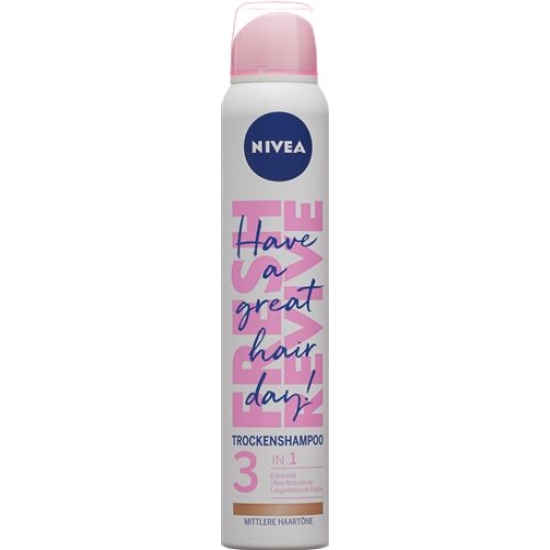 Nivea Trockenshampoo Bruenett Mittl Haartoene 200 buy online