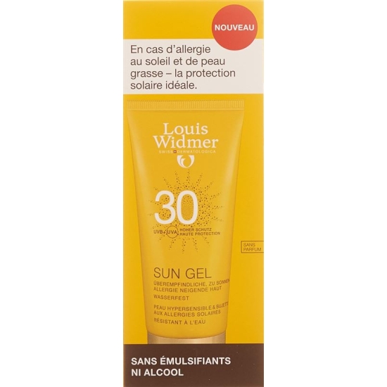 Louis Widmer Sun Gel 30 Unscented 100ml buy online