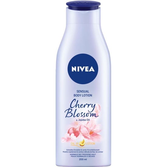 Nivea Sensual Body Lotion Cherry & Jojoba Oil 200ml buy online