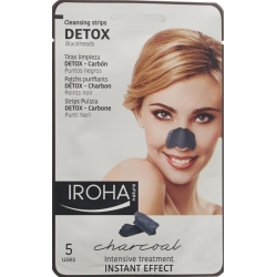 Iroha Detox Cleansing Strips Blackheads Nase 5 Stück