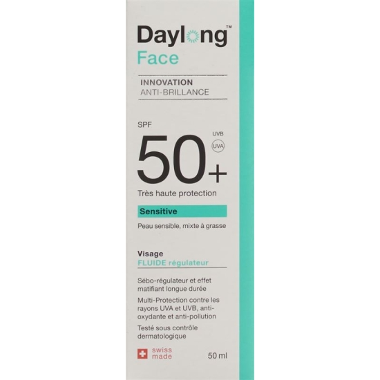 Daylong Sensitive Face Regulating Fluid SPF 50+ 50ml buy online