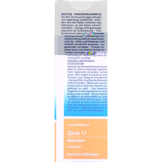 Nivea Sun UV Face Shine Control LSF 30 50ml buy online