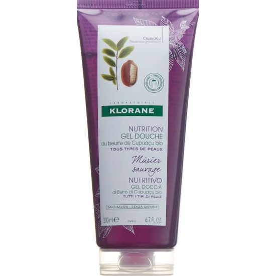 Klorane Shower Gel Wild Blackberry 200ml buy online