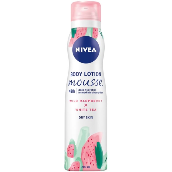 Nivea Body Mousse Wild Raspberry&white Tea 200ml buy online